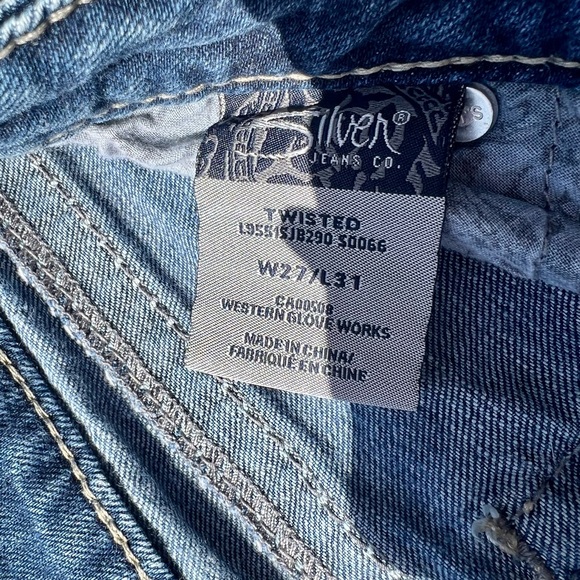 Silver Jeans. Twisted. W28 L33. Excellent like new condition. - Picture 5 of 5